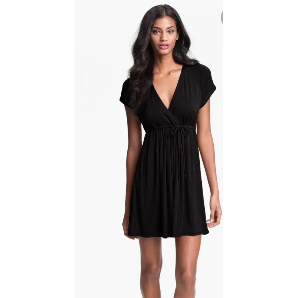 Robin Piccone Black Dress or Cover-up with Pockets from Nordstrom Cover Up